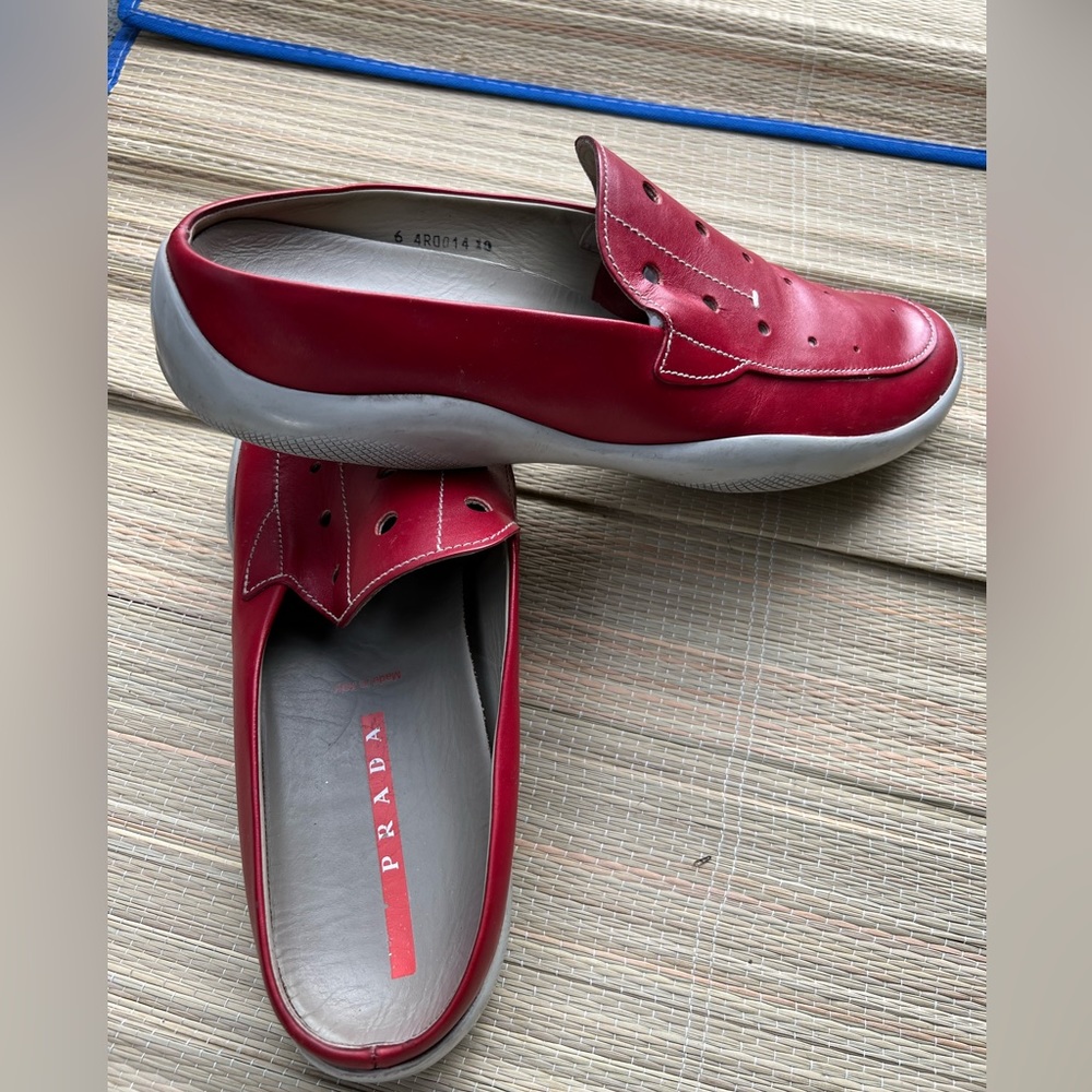 Vintage Prada Slip On size 10
